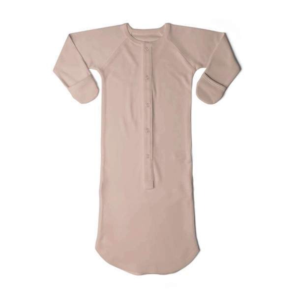 24 HOUR CONVERTIBLE GOWN | ROSE — Bamboo Organic Cotton Blend