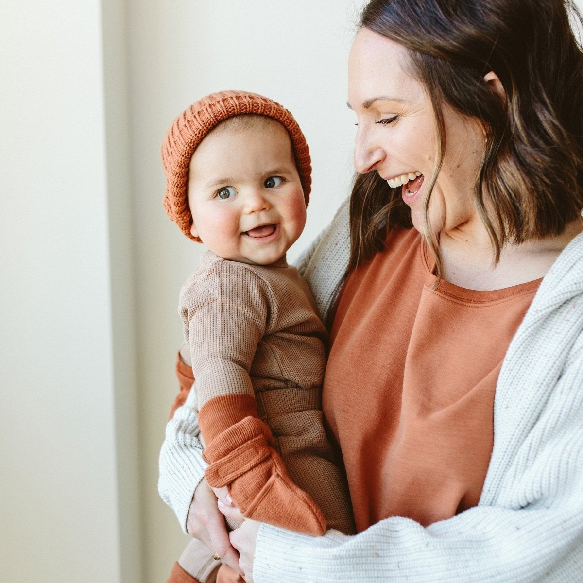 THERMAL LONG-SLEEVE BODYSUIT | NATURAL | FITS SNUG