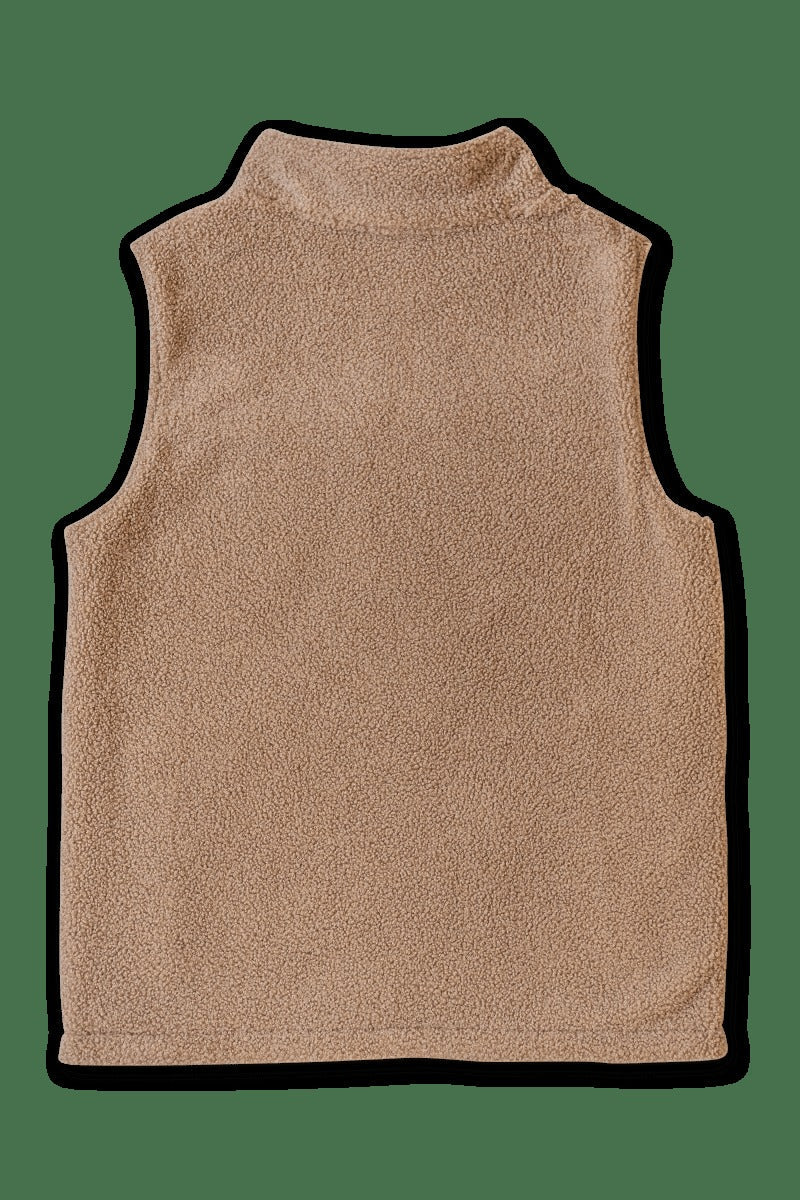 ADULT SHERPA/CORDUROY REVERSIBLE VEST | CHAMPIGNON