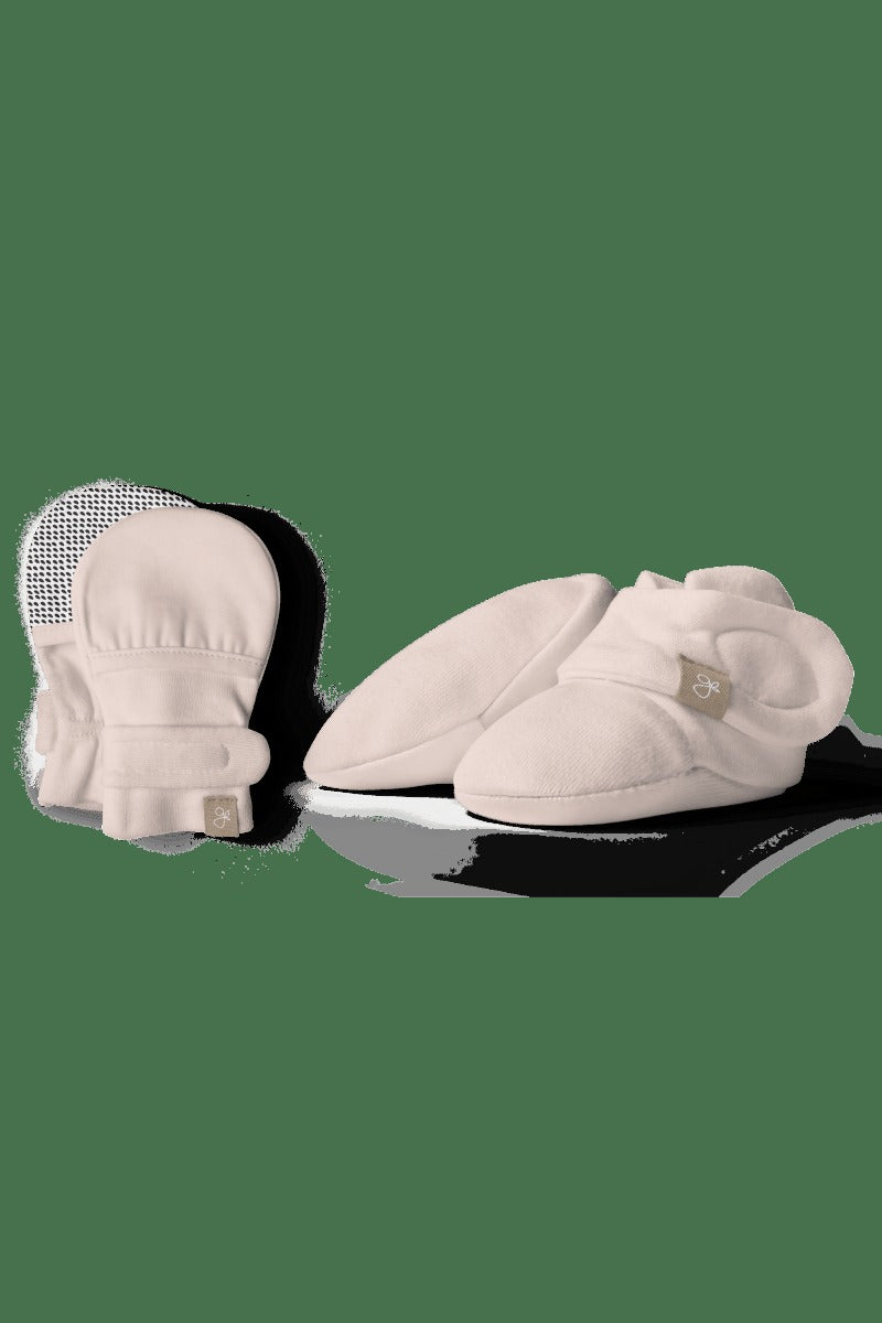 STAY ON MITTS + BOOTS SET | ROSE