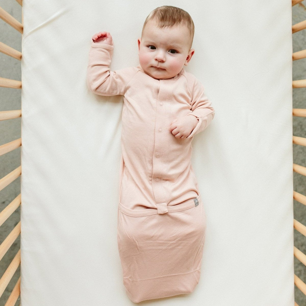 24 HOUR CONVERTIBLE GOWN | ROSE — Bamboo Organic Cotton Blend
