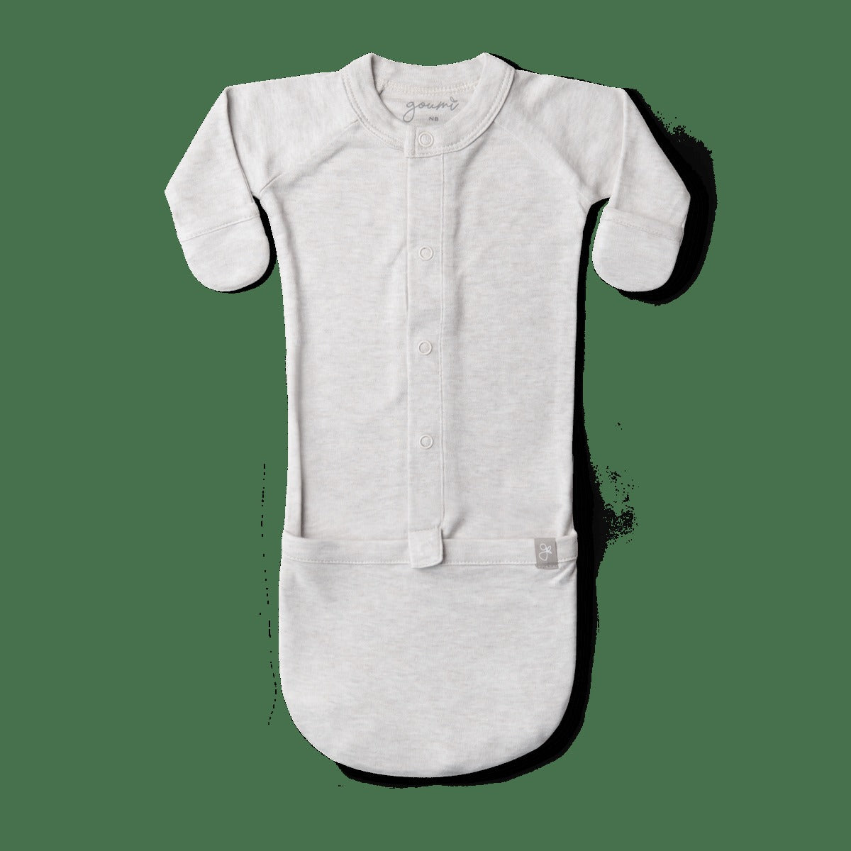PREEMIE 24 HOUR CONVERTIBLE GOWN | STORM GRAY