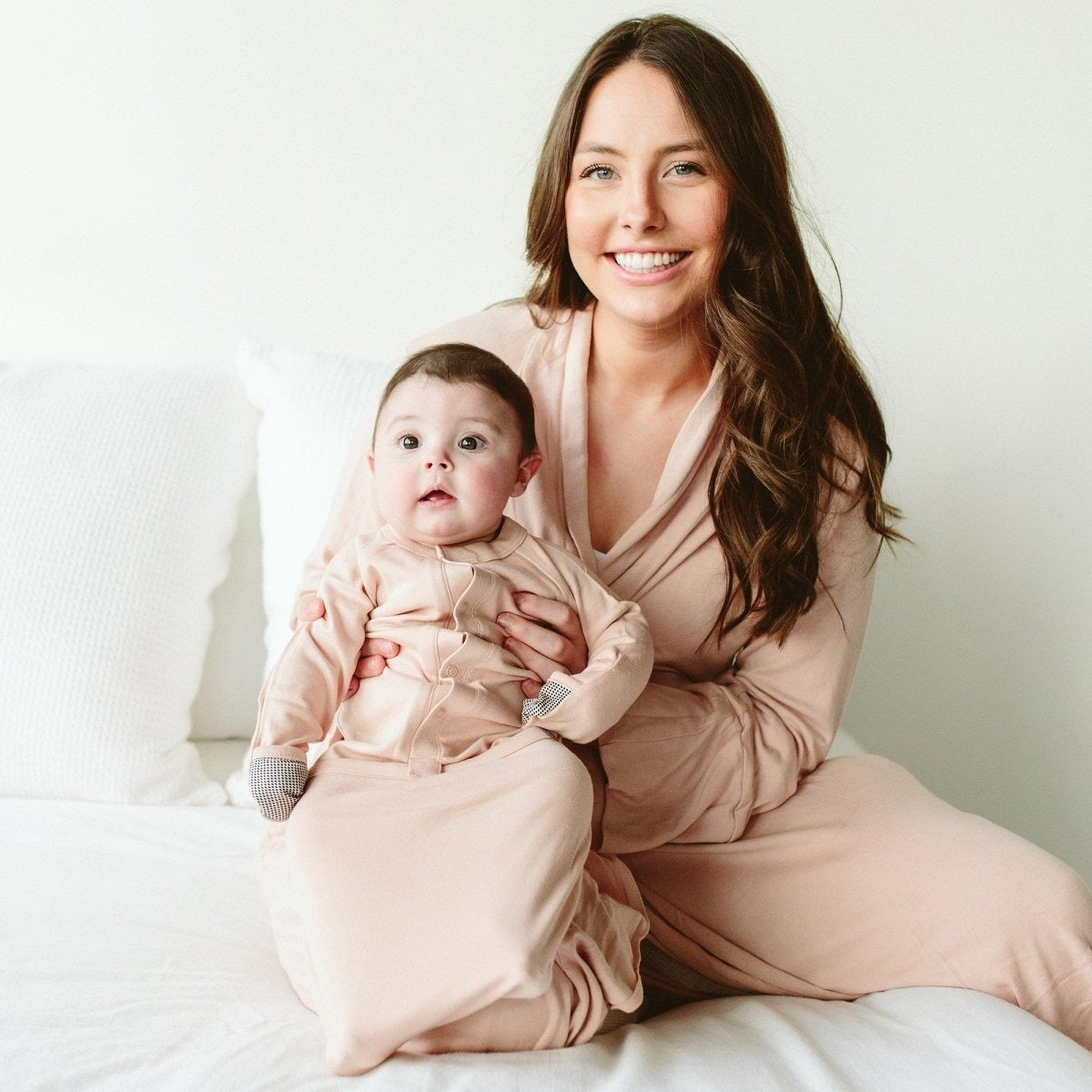 24 HOUR CONVERTIBLE GOWN | ROSE — Bamboo Organic Cotton Blend