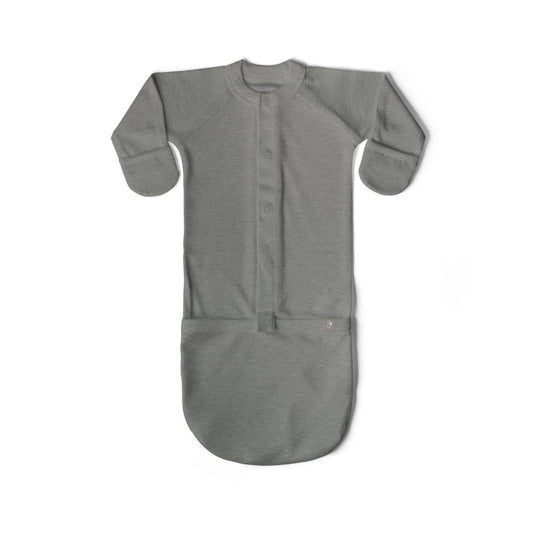24 HOUR CONVERTIBLE GOWN | BOULDER — Bamboo Organic Cotton Blend, Preemie–6M