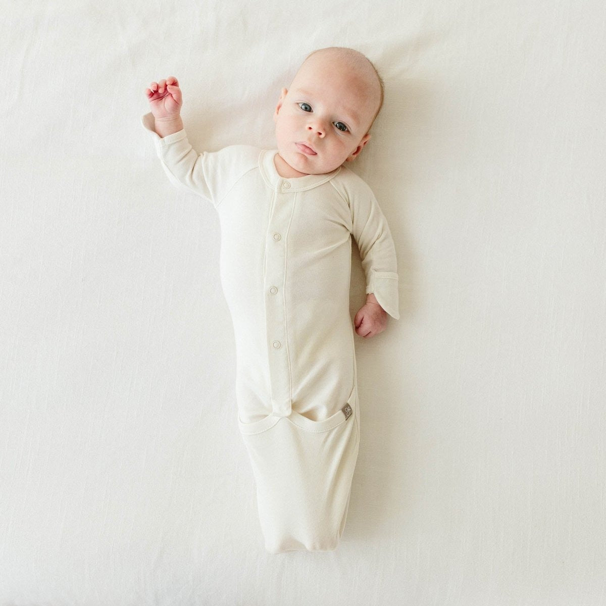 PREEMIE 24 HOUR CONVERTIBLE GOWN | CLOUD