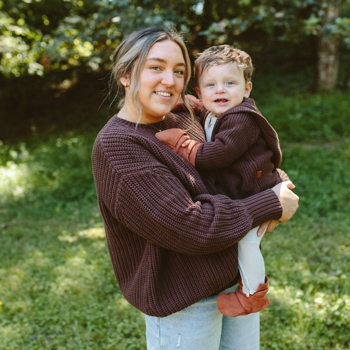 WOMENS CHUNKY KNIT SWEATER | HIDE