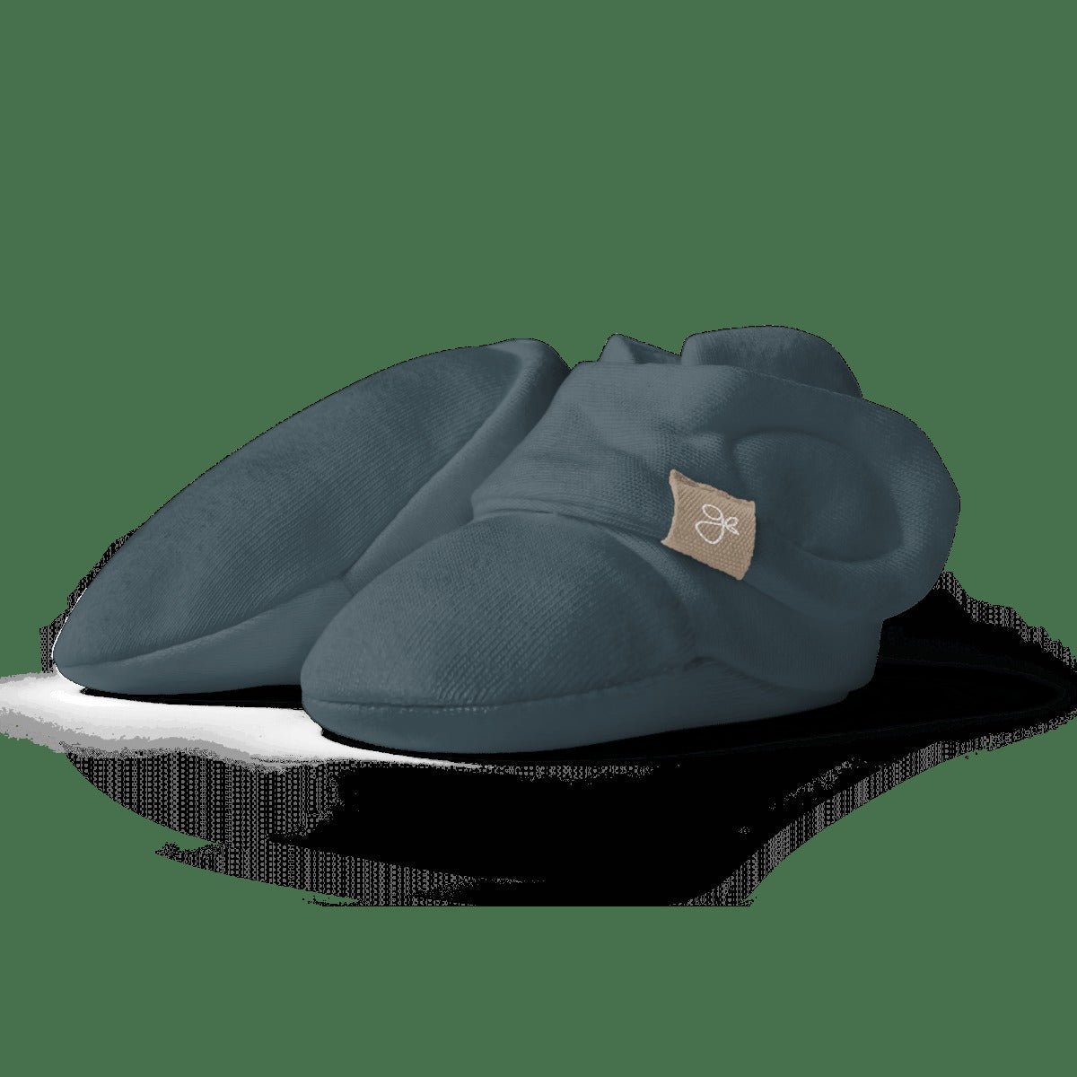 STAY ON BOOTS | MIDNIGHT — Bamboo Organic Cotton Blend, 0–12M
