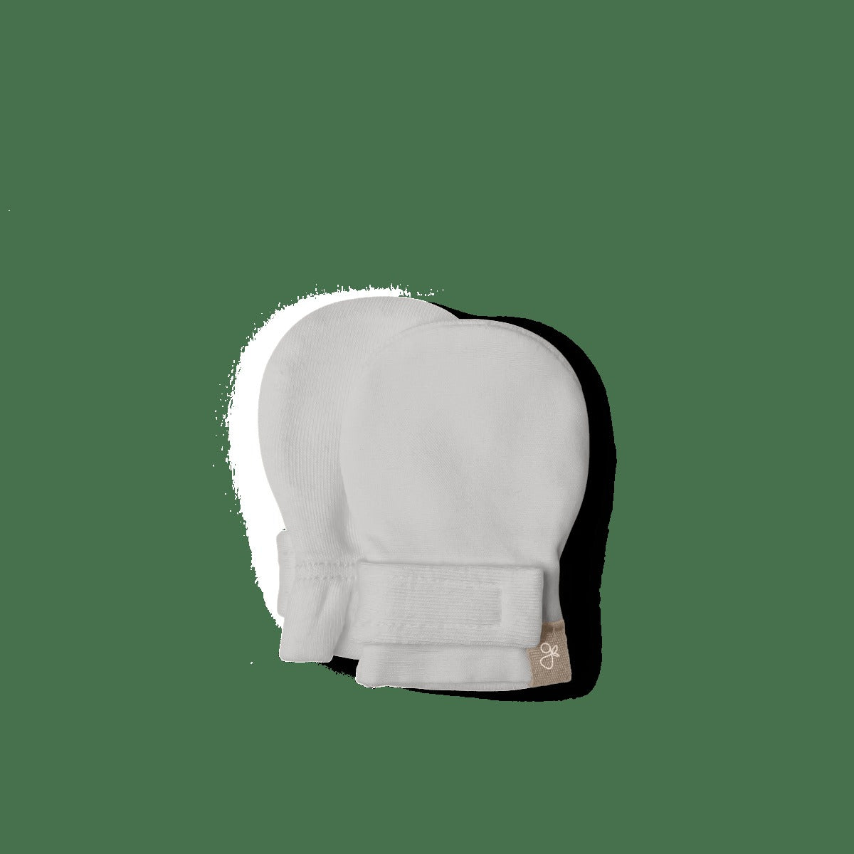 STAY ON 3-PACK MITTS | INDIGO + GRIDLOCK + DESERT MIST — Bamboo Organic Cotton Blend, 0–6M